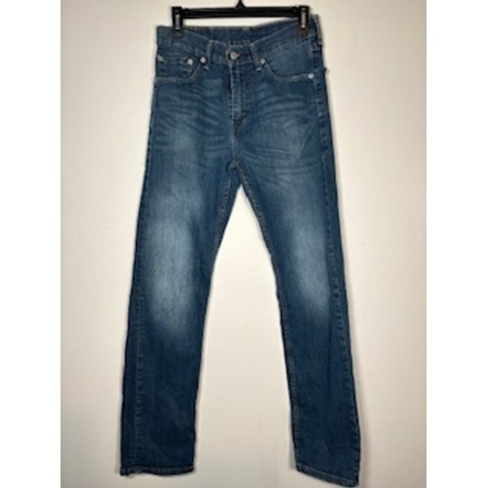 LEVIS 505 Regular Fit Jeans 30x32 Blue Medium Wash‎ Denim Straight Leg Pants